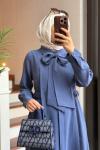 Lızzy Elbise İndigo