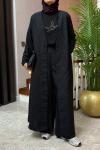 Zoya Kimono Takım Siyah