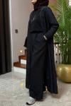 Zoya Kimono Takım Siyah