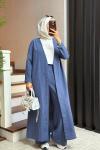 Zoya Kimono Takım Mavi