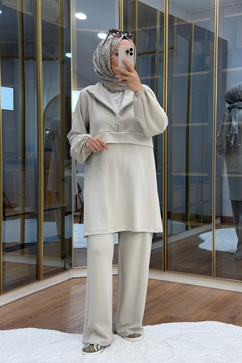 Aller Detaylı Oysho Takım Bej