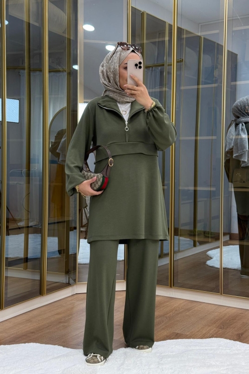 Aller Detaylı Oysho Takım Haki