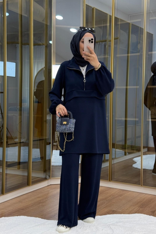 Aller Detaylı Oysho Takım Lacivert