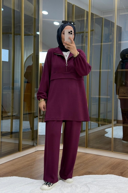 Aller Detaylı Oysho Takım Mürdüm