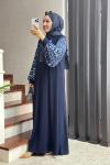 Aysun Elbise Lacivert