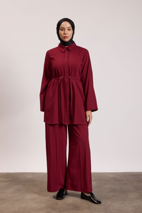 D Tokalı Poliviskon Takım Bordo