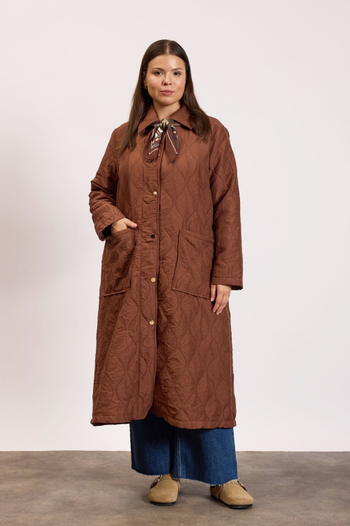 Kapitone Astarlı Mont Kahverengi