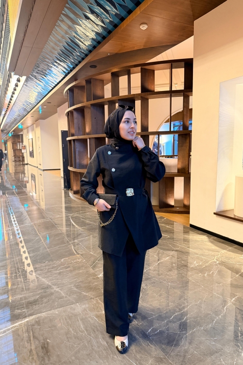 Kruvaze Kapama Cupra Takım Siyah