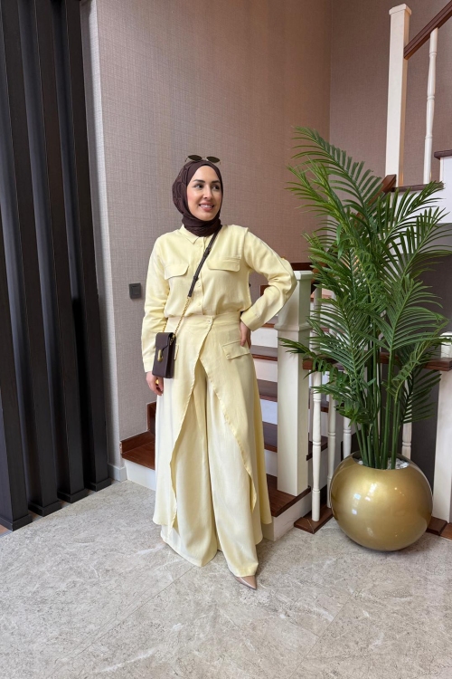 Lessa Üçlü Takım  Sarı