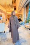 SOLEA ABAYA Kahverengi