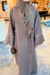 SOLEA ABAYA Kahverengi