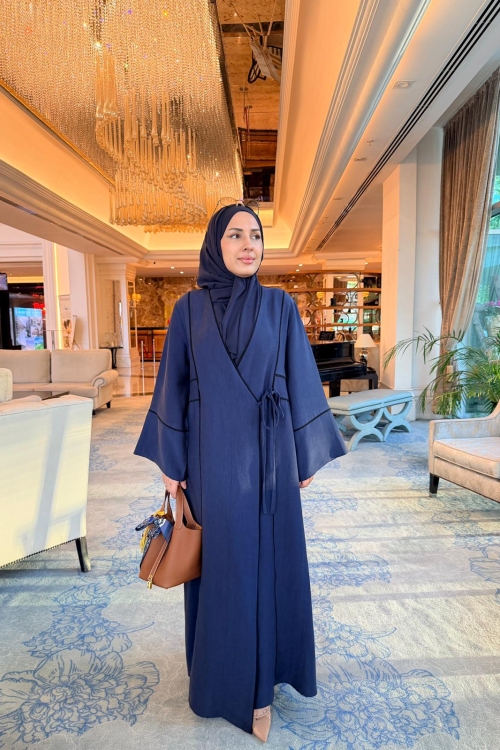 SOLEA ABAYA Lacivert