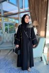 SOLEA ABAYA Siyah