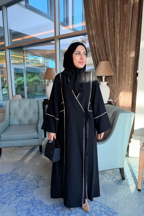 SOLEA ABAYA Siyah