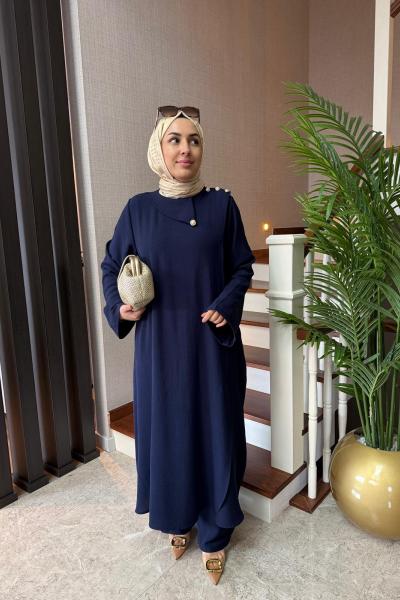 Velena Takım Lacivert