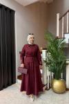 Wonda Elbise Bordo