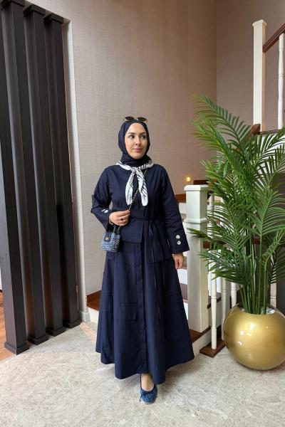 Wonda Elbise Lacivert