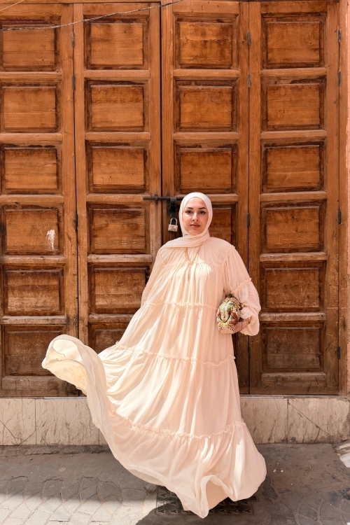 Zellige Elbise Sarı