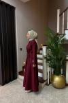 Wonda Elbise Bordo