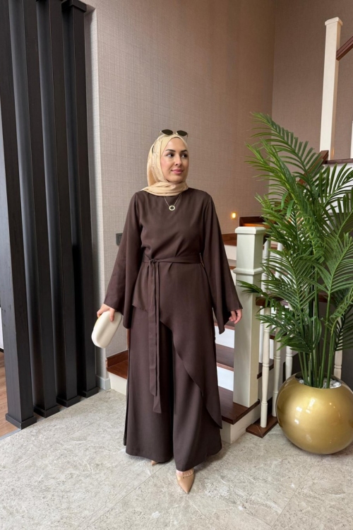 Morocco Takım Kahverengi