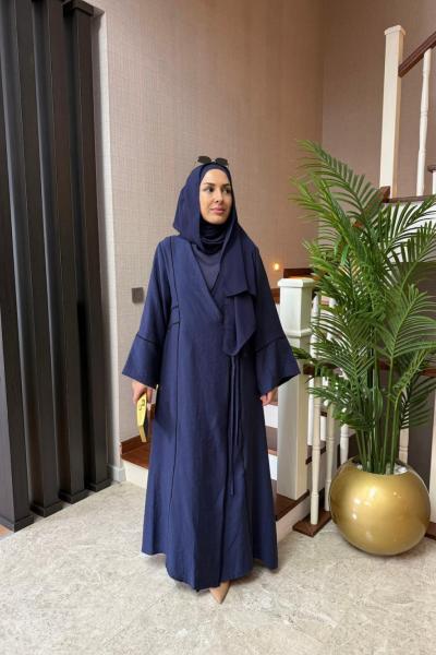SOLEA ABAYA Lacivert