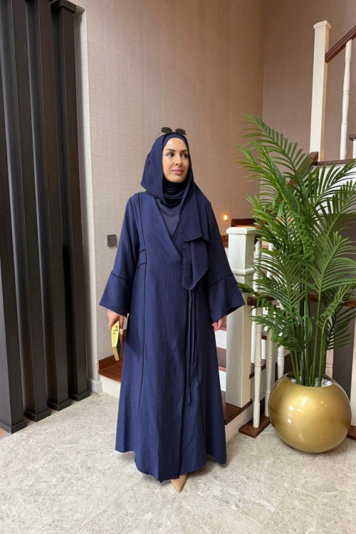 SOLEA ABAYA Lacivert