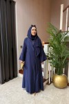 SOLEA ABAYA LACİVERT