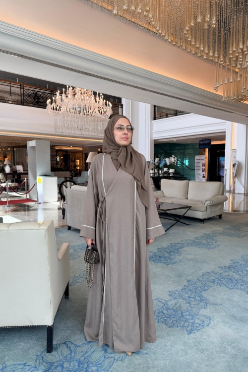 Parle Abaya  Kahverengi