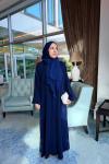 Liyana Abaya Lacivert