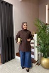 Olinda Gömlek  KAHVERENGİ