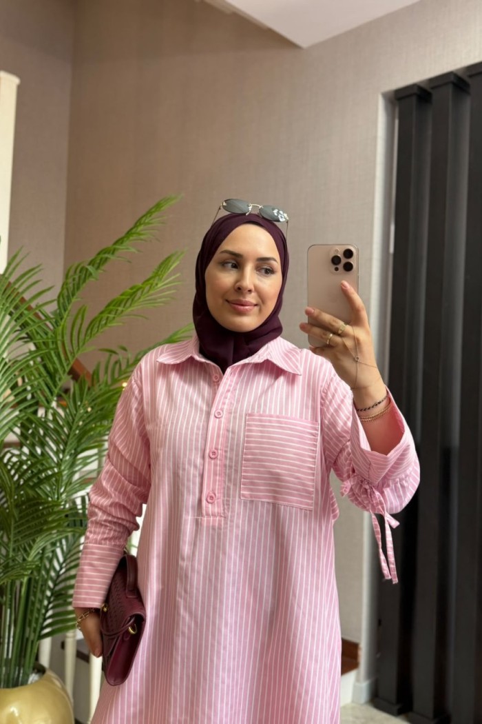 Nariya Gömlek Pembe