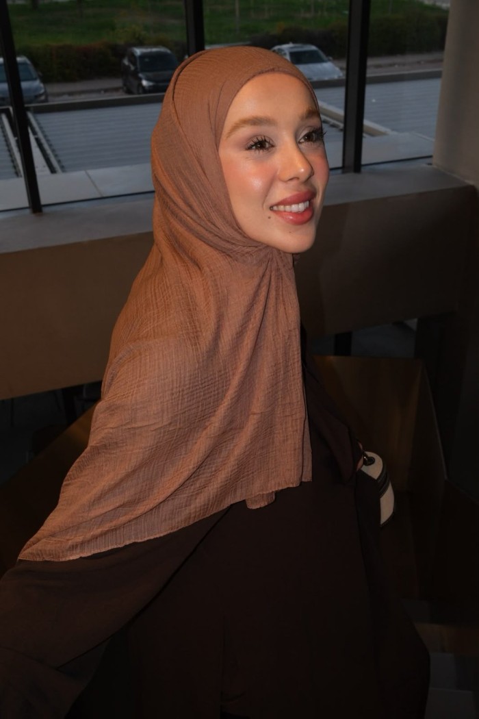 Müslin Pamuk Şal Kaju