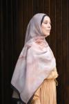 Bloomi Desen Soft Pamuk Şal SİYAH