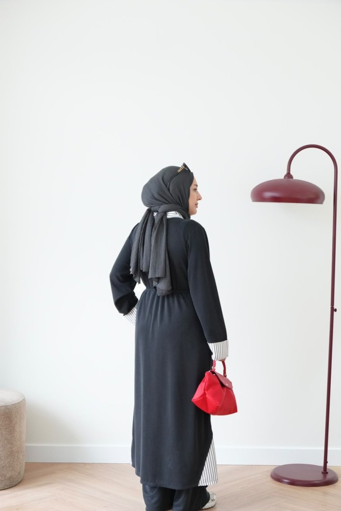 VELVET TAKIM SİYAH