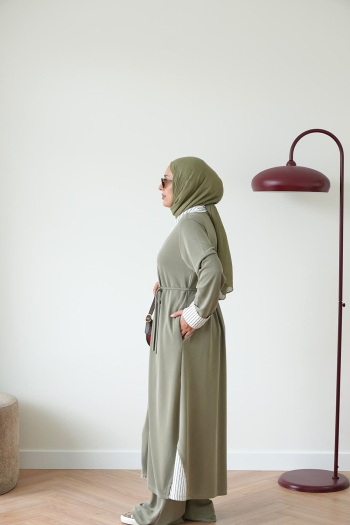 VELVET TAKIM  HAKİ