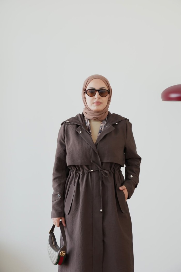 HENNA TRENÇKOT  KAHVERENGİ