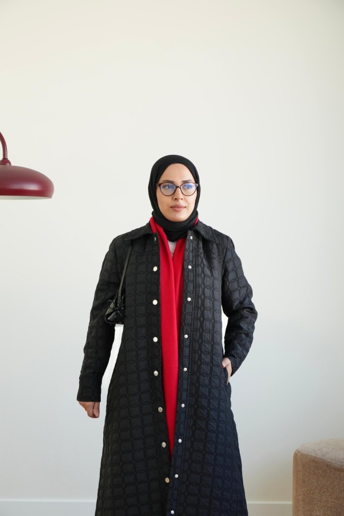 ROSEL KAPİTONE MONT SİYAH