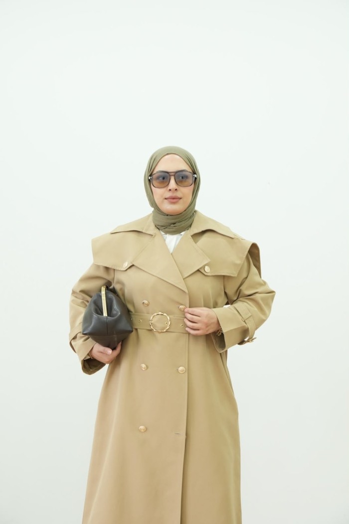 TWİST TRENÇKOT BEJ