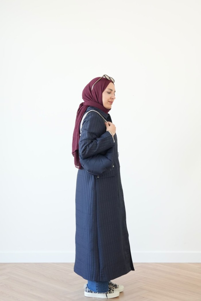 KASHE KAPİTONE MONT LACİVERT
