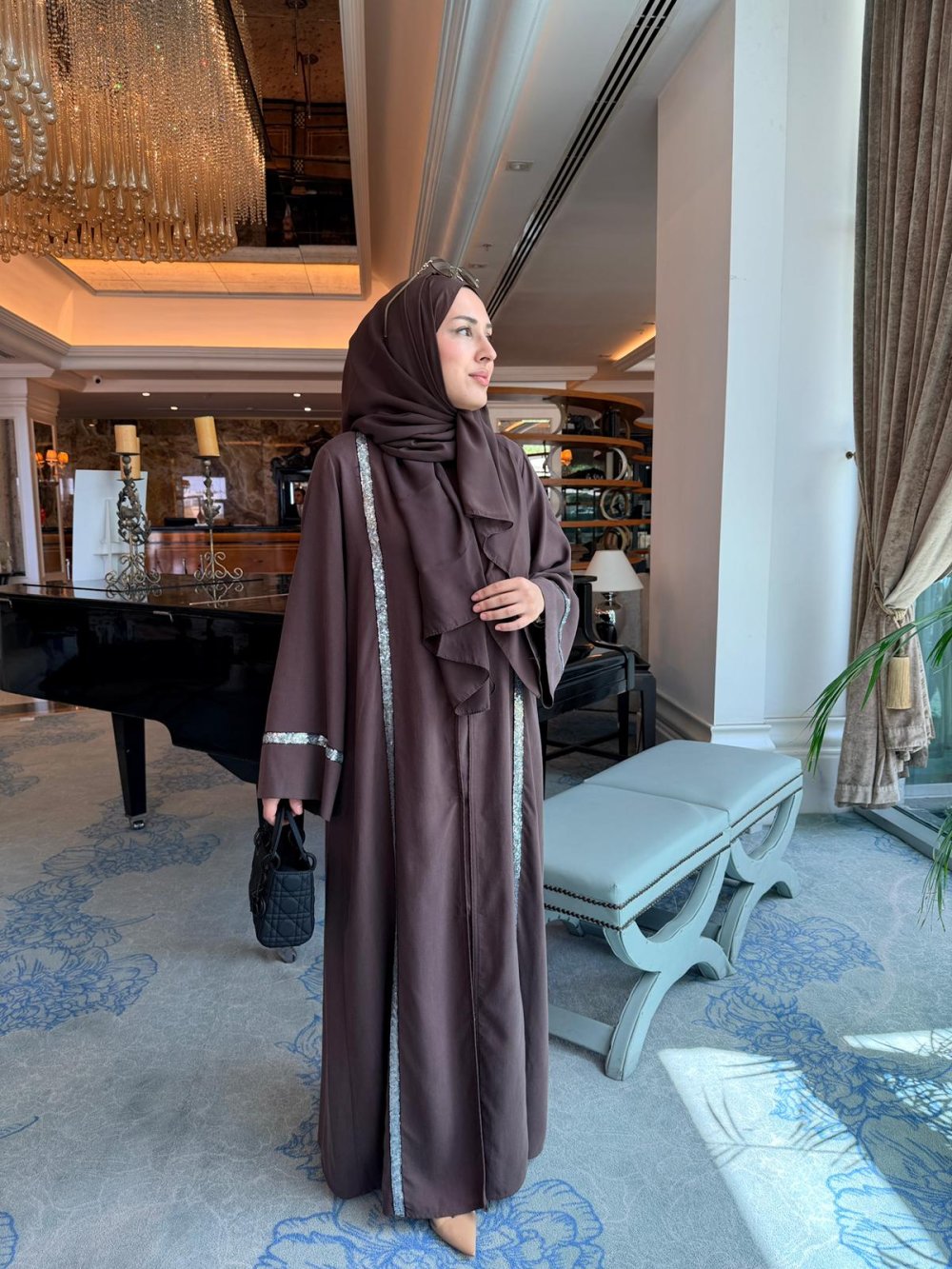 Layel Abaya Kahverengi Modelleri En Uygun Fiyatlarla